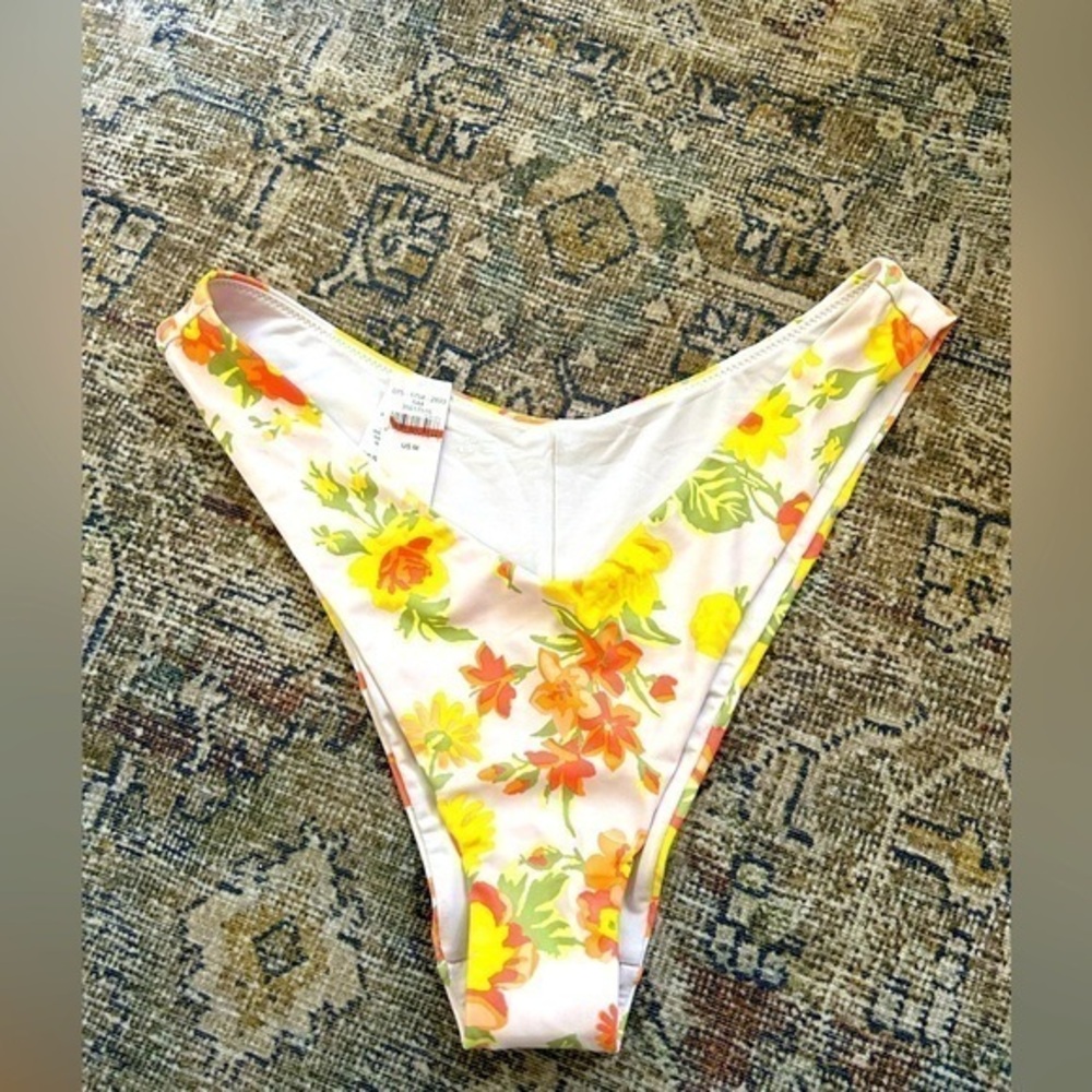 NWT Aerie Floral Bikini Bottom